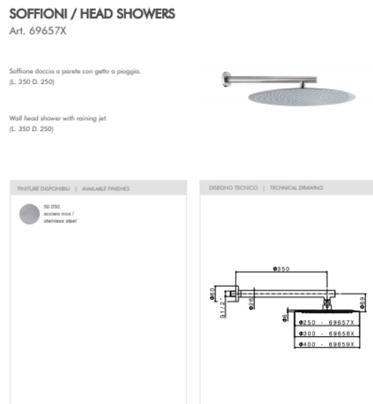 Newform: serie X-Steel 316 inox zona doccia - immagine 16