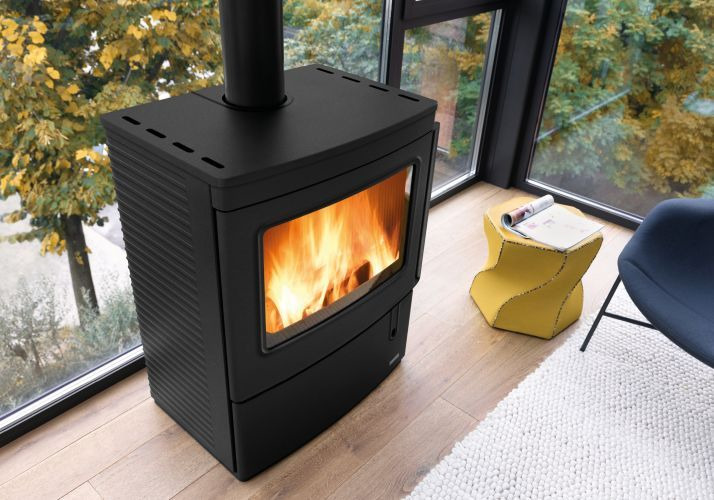 Palazzetti: Stufa a Legna Nicole Ghisa 9,1 Kw - immagine 3