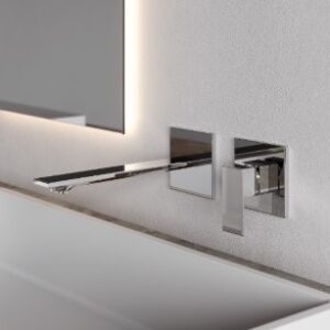 Rubinetterie Treemme: Collezione Q30 miscelatore lavabo a parete