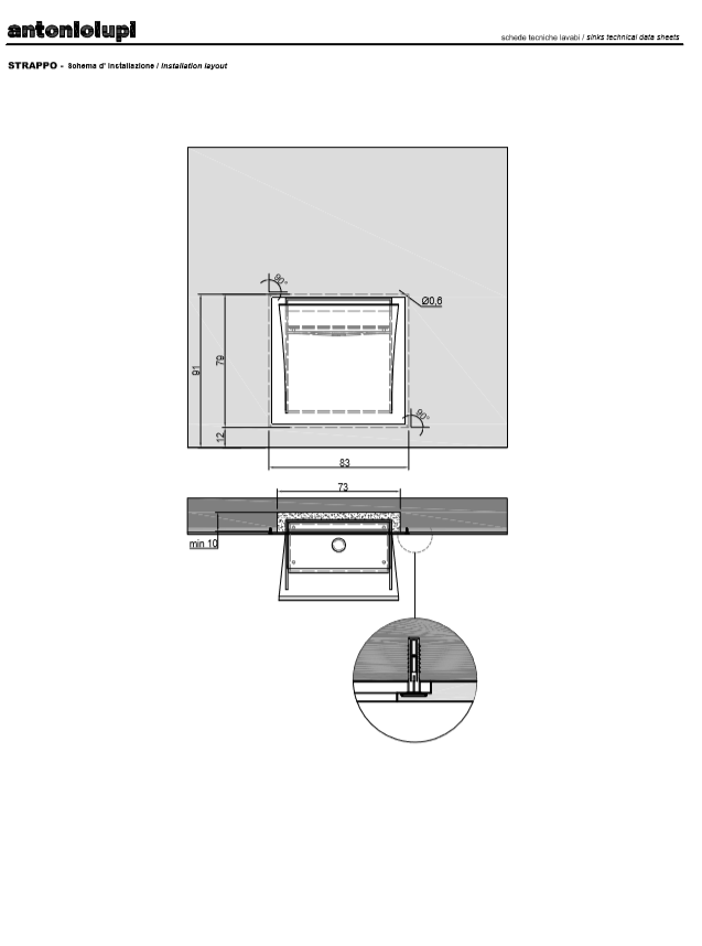 Antoniolupi: Lavabo Strappo - immagine 11