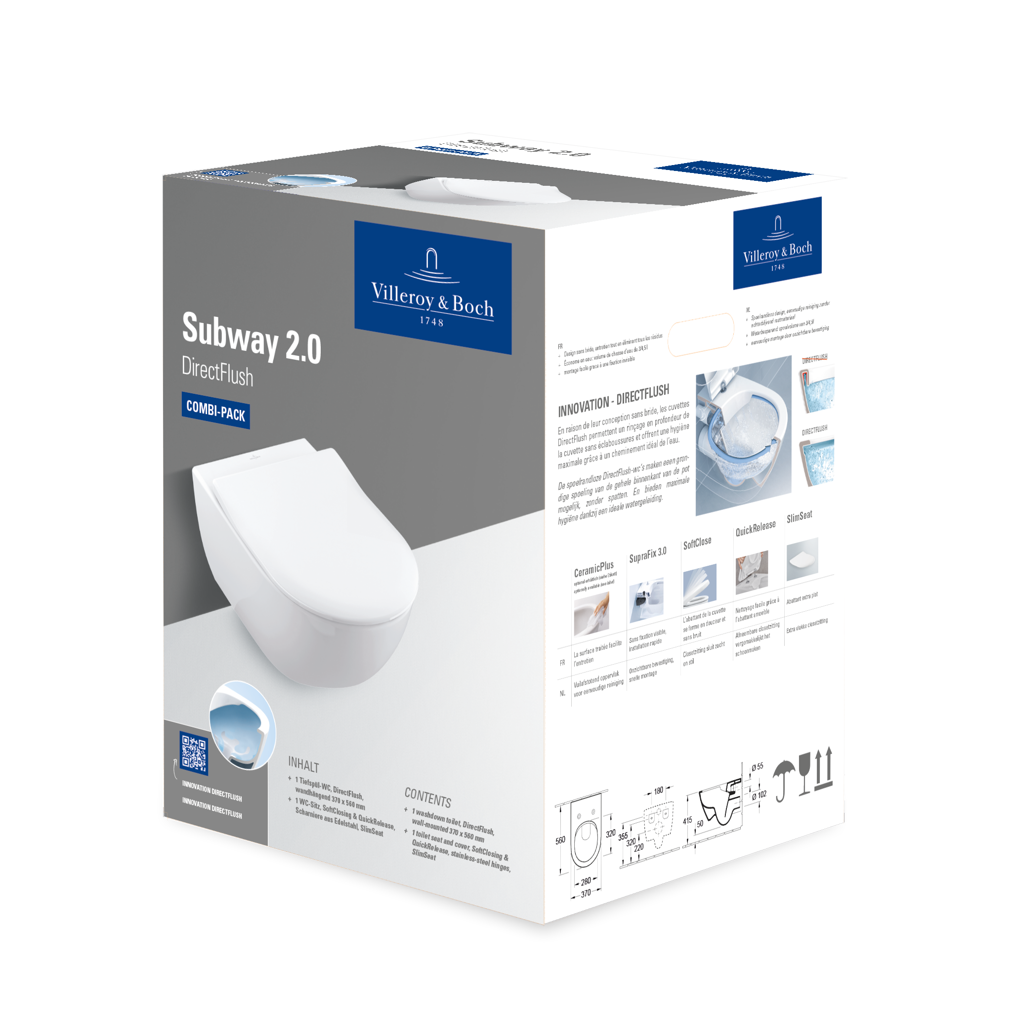 Villeroy & Boch : Serie Subway 2.0 sospesa - immagine 5
