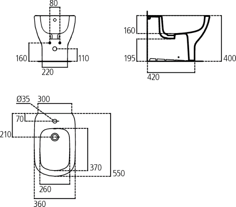 Ideal Standard: Serie Tesi filo parete - immagine 2
