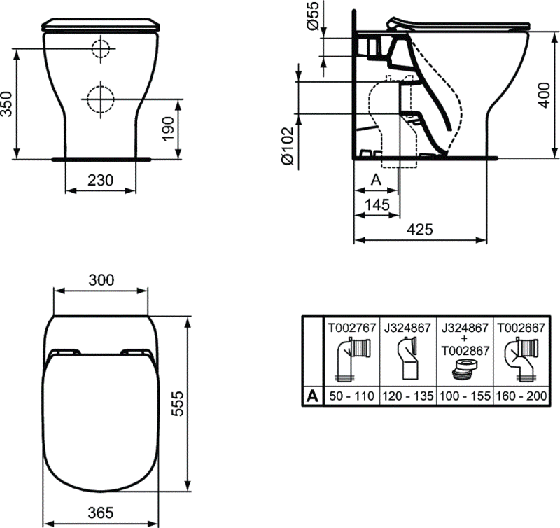 Ideal Standard: Serie Tesi filo parete - immagine 4