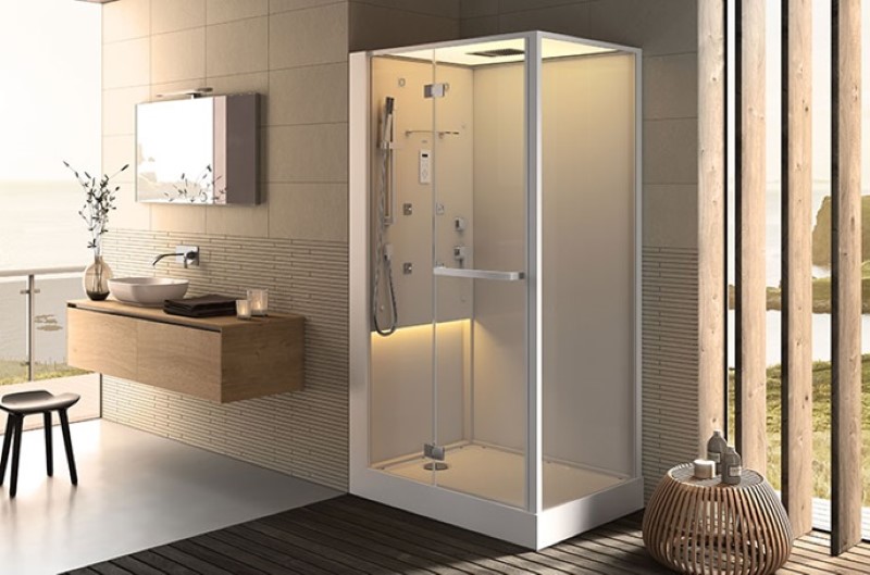 Jacuzzi: Cabina Doccia Bali 80x120 - immagine 2