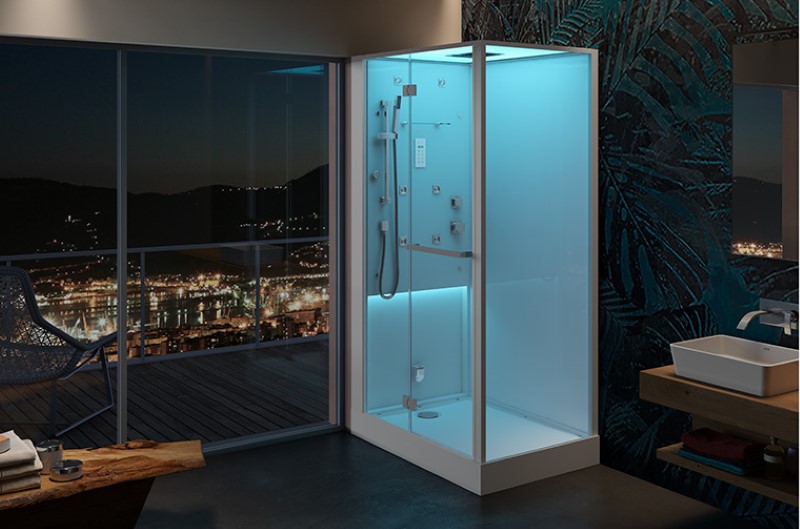 Jacuzzi: Cabina Doccia Bali 80x120 - immagine 4