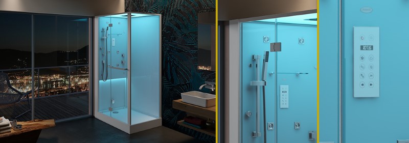 Jacuzzi: Cabina Doccia Bali 80x120 - immagine 5