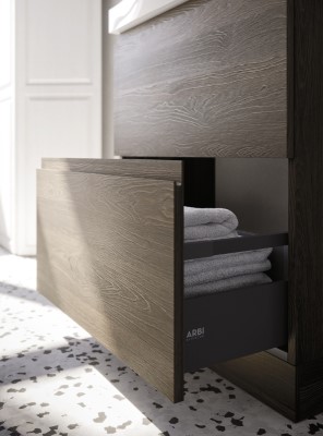 Arbi: Composizione Home 01 L.70 finitura legno - immagine 3