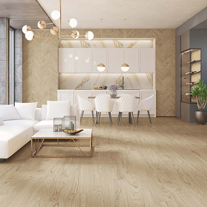 Kay by Marazzi: Tilia Naturale 20x120 Cm - Effetto Legno